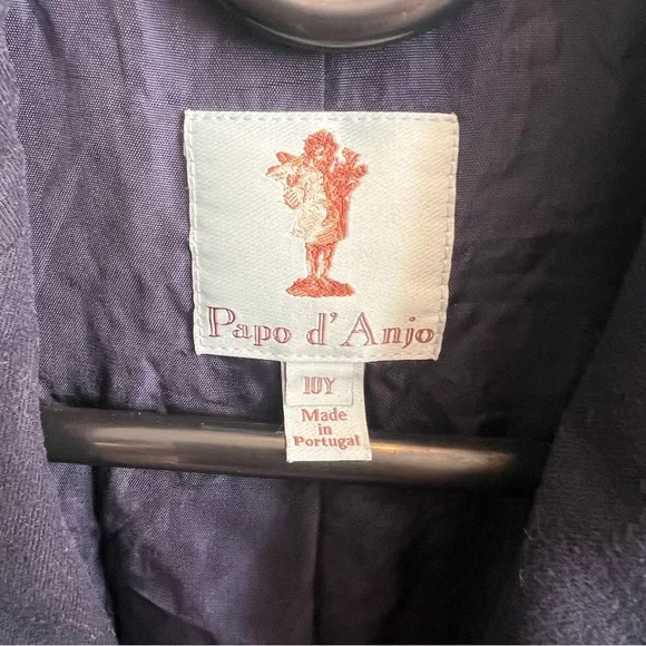 Papo d'Anjo Kids Classic Navy Blazer - Picture 2 of 5